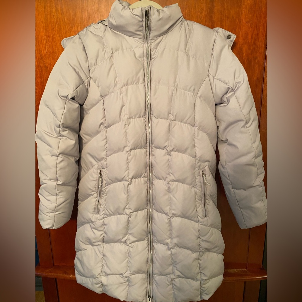 Mid-Length Down Coat